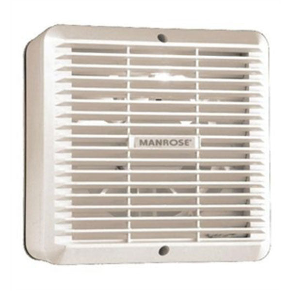 Manrose 300mm/12 Inch Commercial Auto Wall/Window Fan with Internal Shutters - COMCW300A, Image 1 of 1