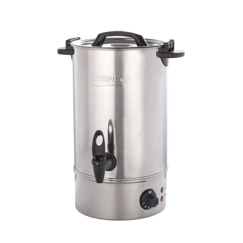 Cygnet 10 Litre Manual Fill Electric Water Boiler - Stainless Steel - CYMFCT1010, Image 1 of 1