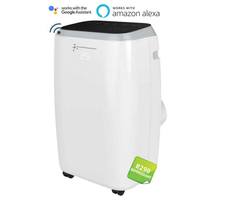 Air Conditioning Centre 9000 BTU WiFi Compatible Portable Air Conditioner - White - KYR-25CO - Return Unit, Image 1 of 7