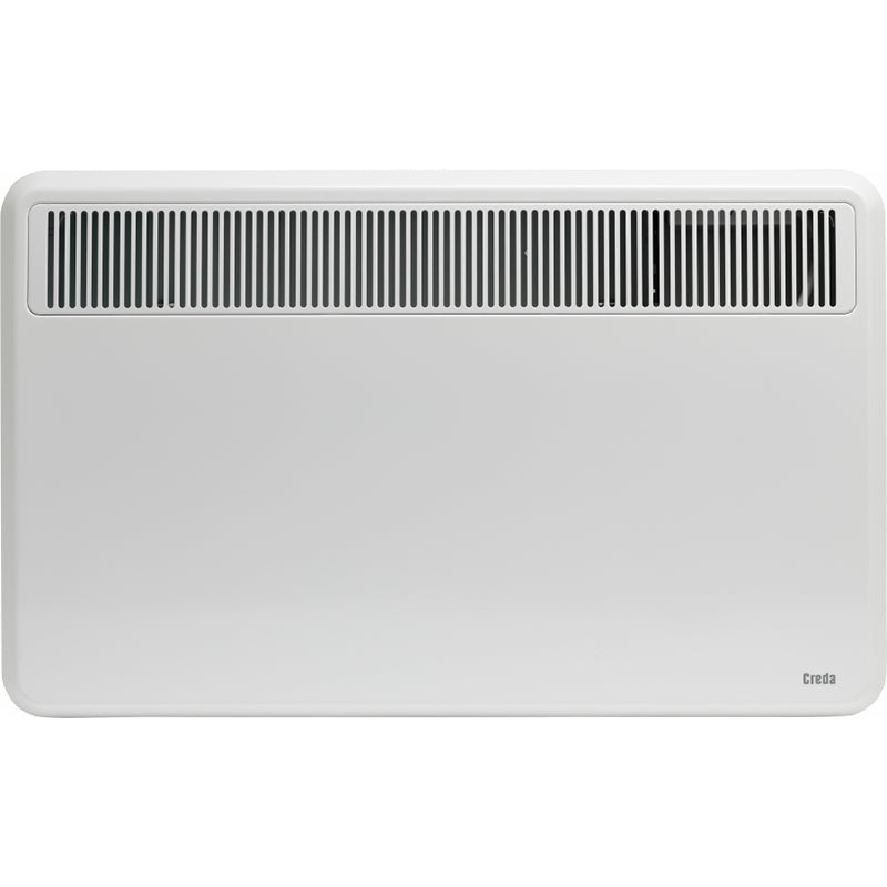 Creda 500W TPRIIIE Series LOT20 Slimline Panel Heater In White With 7 Day Timer & Thermostat - TPRIII050E, Image 1 of 4