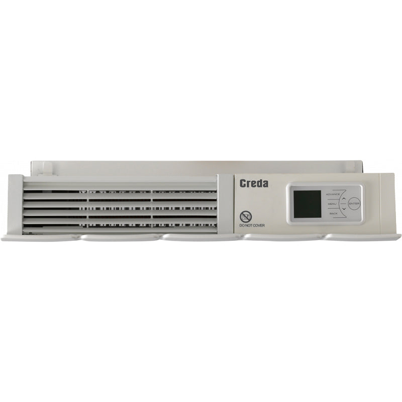 Creda 500W Contour 100 LOT20 Panel Heater In White 7 Day Timer & Thermostat - CEP050E, Image 2 of 5