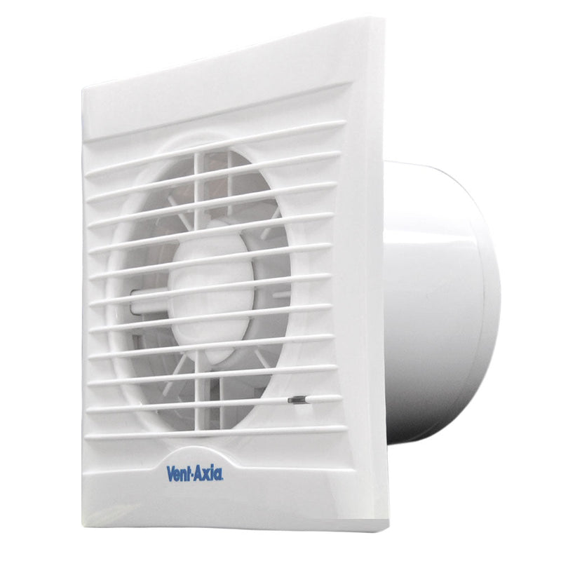Vent-Axia Silhouette 100TM Axial Bathroom, Kitchen and Toilet Fan (454058A), Image 1 of 1