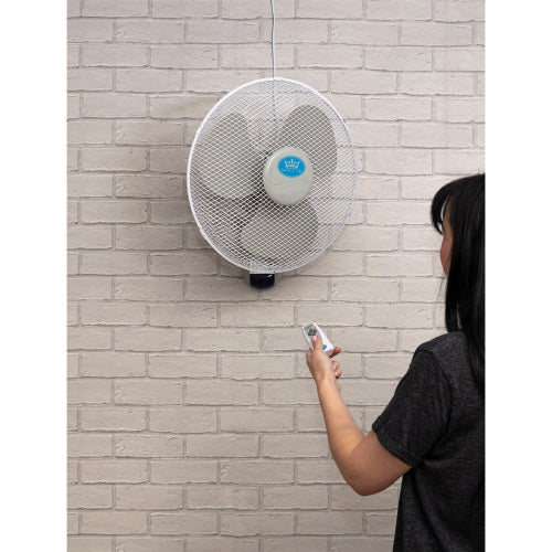 Premiair 16inch. Wall Fan with Remote Control And Timer - EH1620, Image 2 of 3