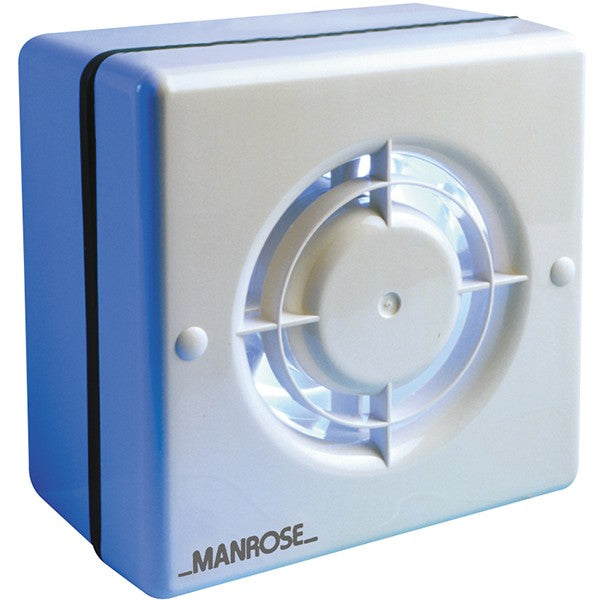 Manrose 100mm Axial Extractor Window Fan with Timer - WF100T, Image 1 of 1