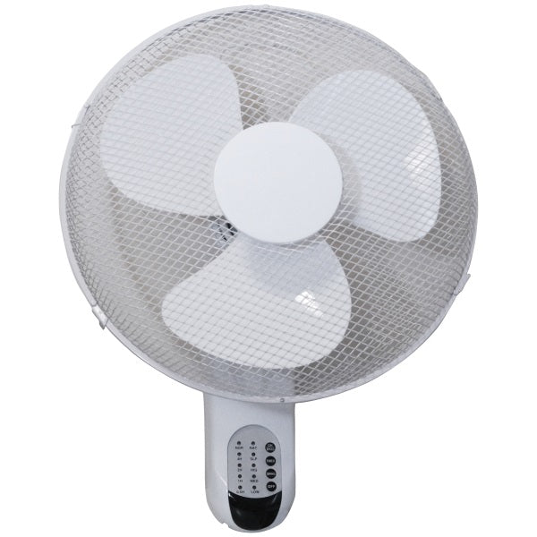 Premiair 16" Wall Fan with Remote - White - EH1623, Image 1 of 3