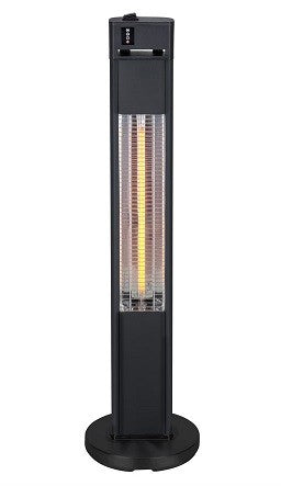 Forum Blaze 1600W Variable Wattage Standing Patio Heater IP55 - Black - ZR-32300, Image 1 of 1