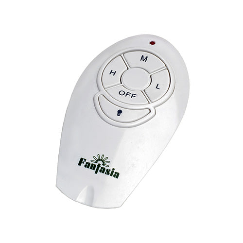 Fantasia Ceiling Fan Remote Control - White - 331742, Image 1 of 1
