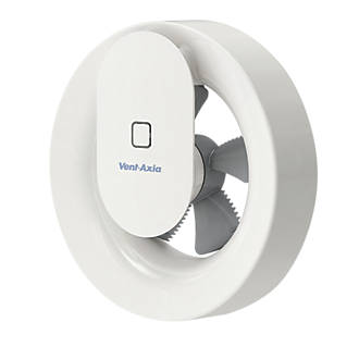 Vent-Axia Svara Lo-Carbon Axial Kitchen and Bathroom Fan - 409802, Image 1 of 1