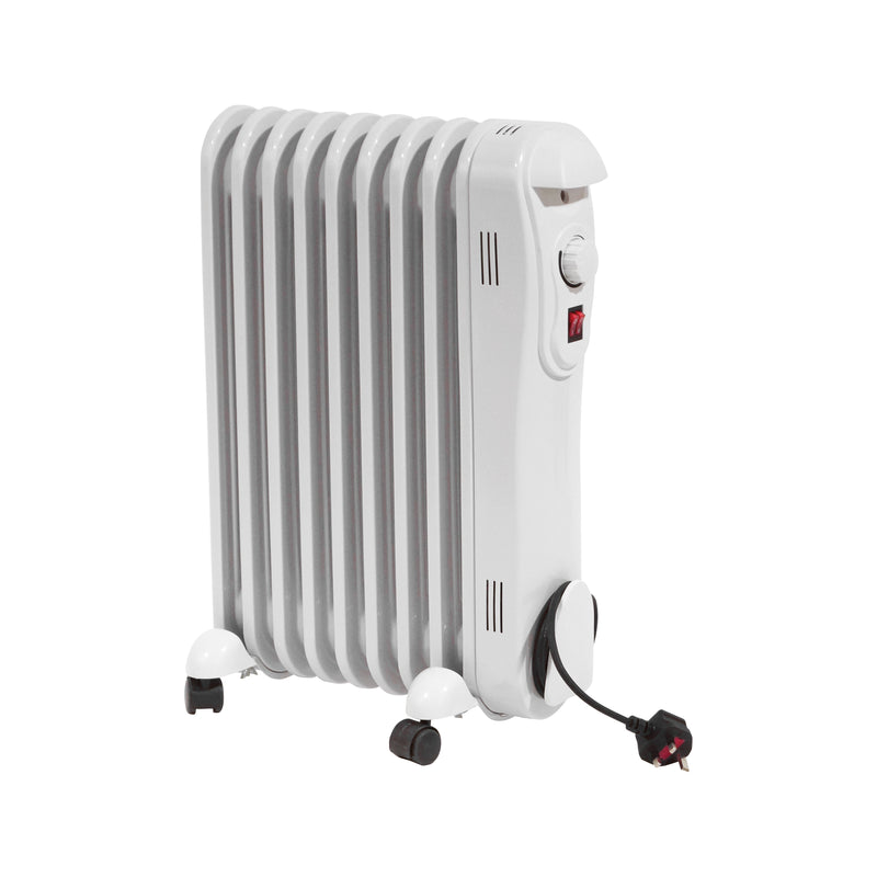 Premiair 2kW 9 Fin Oil Filled Radiator - EH1844, Image 1 of 3