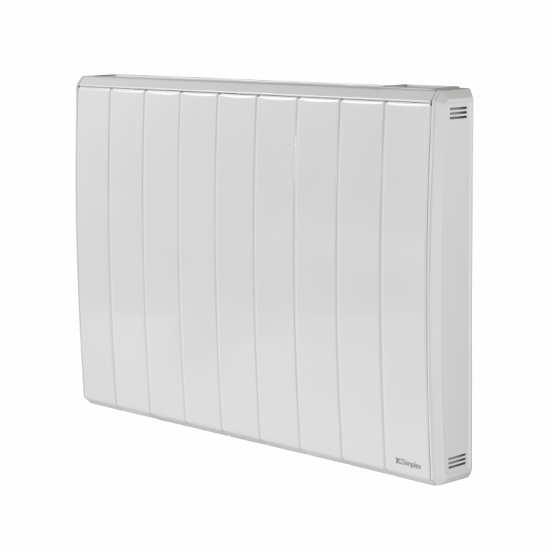 Dimplex Q-Rad RF 1500W Smart Electric Radiator With Timer & Thermostat - White QRAD150ERF, Image 1 of 9