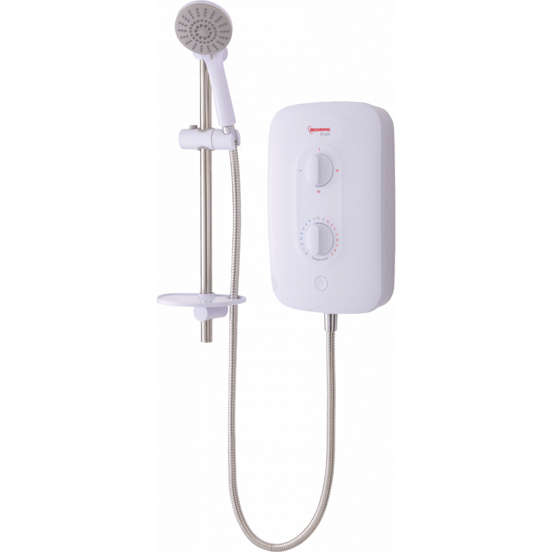 Redring Bright 10.5KW Multi-Connection Electric Shower With 3 Power Settings - 53533201, Image 2 of 7
