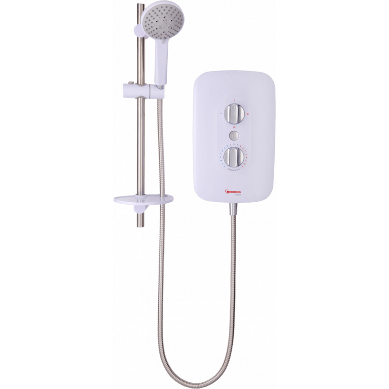 Redring Glow 10.5KW Phased Shutdown Electric Shower With 3 Power Settings - 53535201, Image 2 of 7