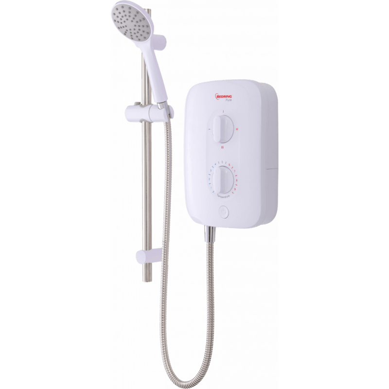 Redring Pure 8.5KW Instantaneous Electric Shower With 3 Power Settings - 53531001, Image 2 of 5