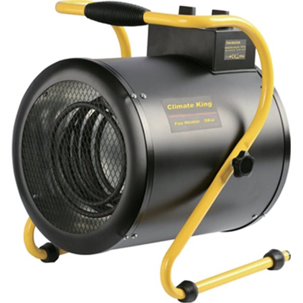 Climate King Premium Quality 5kw Torpedo 3 Phase 400V Fan Heater - HCK-TP5, Image 1 of 1