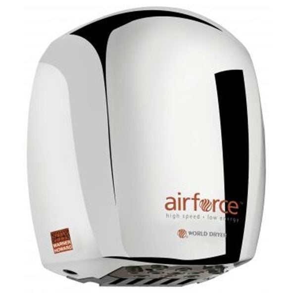 Warner Howard Air Force Hand Dryer Chrome - AIRFORCEPC, Image 1 of 1