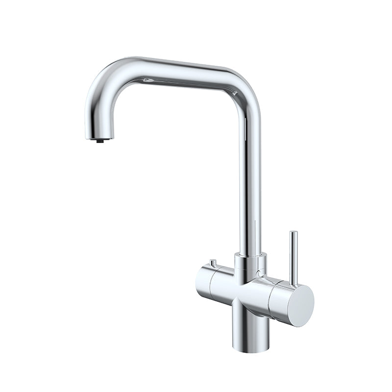 Hyco Sigma 98° 3 in 1 Swan Neck Boiling Water Tap Brushed Nickel - SIGMASBN, Image 1 of 1