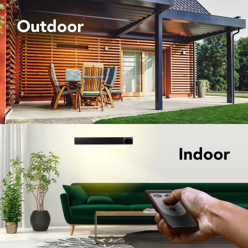 Devola 1.8kW Indoor And Outdoor Wi-Fi Radiant Heater - DVRH1800B - Return Unit, Image 7 of 9