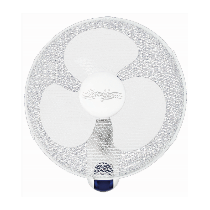 Stirflow 45W 3 Speed 16-inch Wall Fan With Remote - White - SWFR16D, Image 1 of 1