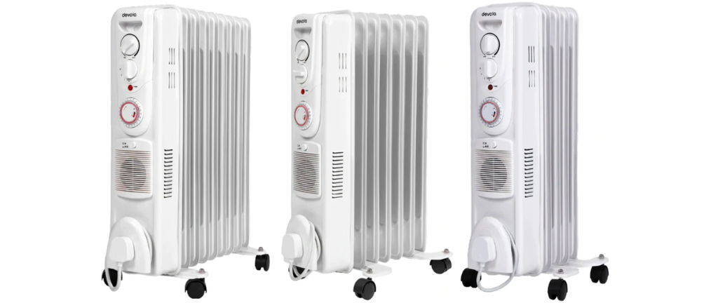 New to the Devola Range! Oil Filled Radiators
