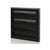 Blauberg Plastic Gravity Shutter Vent - 100mm - Off Black - DECOR155X155-100GBLACK