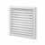 Blauberg Air Ventilation Louvred Grille 100mm Vented Fixed Blade - White - DECOR155X155-100SWHITE
