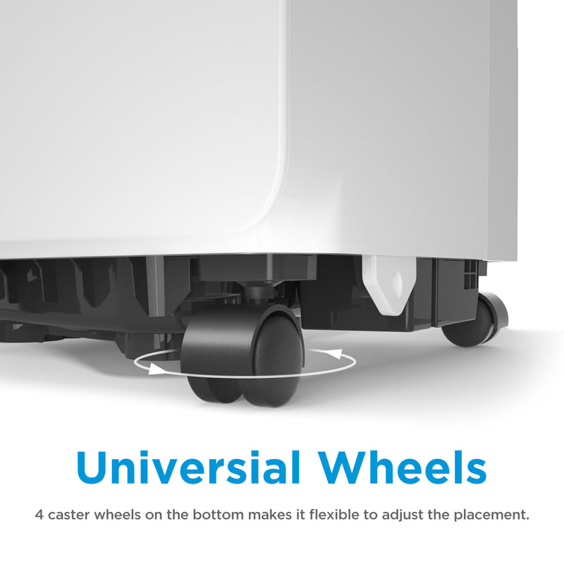 Midea 9000BTU Portable Air Conditioning Unit White - MPPHA-09CRN7-QB6-L - MPPHA-09CRN7-MID-WH/RETB - Graded Unit, Image 13 of 13