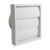 100mm 4 Gravity Grille - White - 1162W