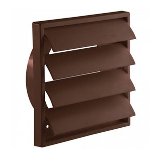150mm 6 Gravity Grille - Brown - 1202B