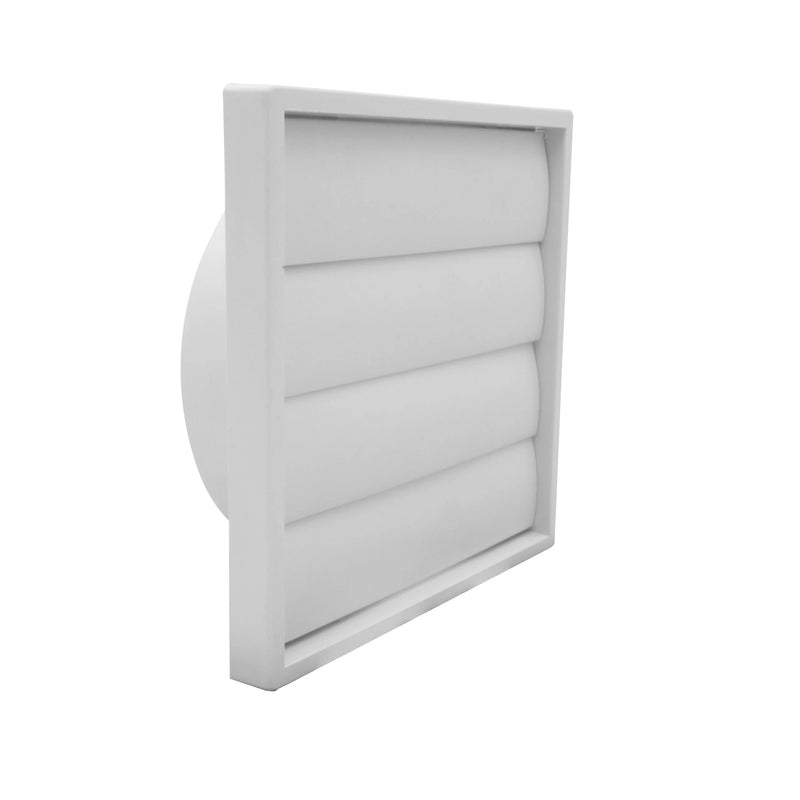 150mm 6 Gravity Grille - White - 1202W, Image  of 1