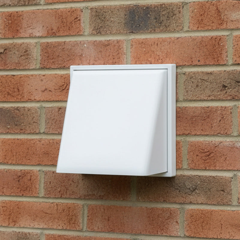 Manrose 100mm Cowl Outlet Grille White - 1240W, Image  of 3