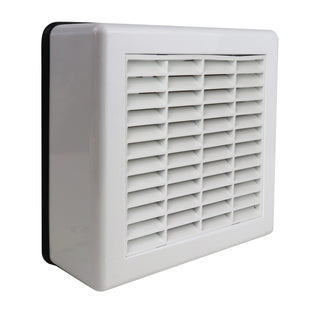 Manrose Window Vent Kit For XF120A Range (Fixed Louvre Grille)  - 12671