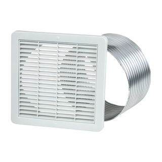 Manrose 230mm/9 Wall Vent Kit For XFS230 Fans  - 1291