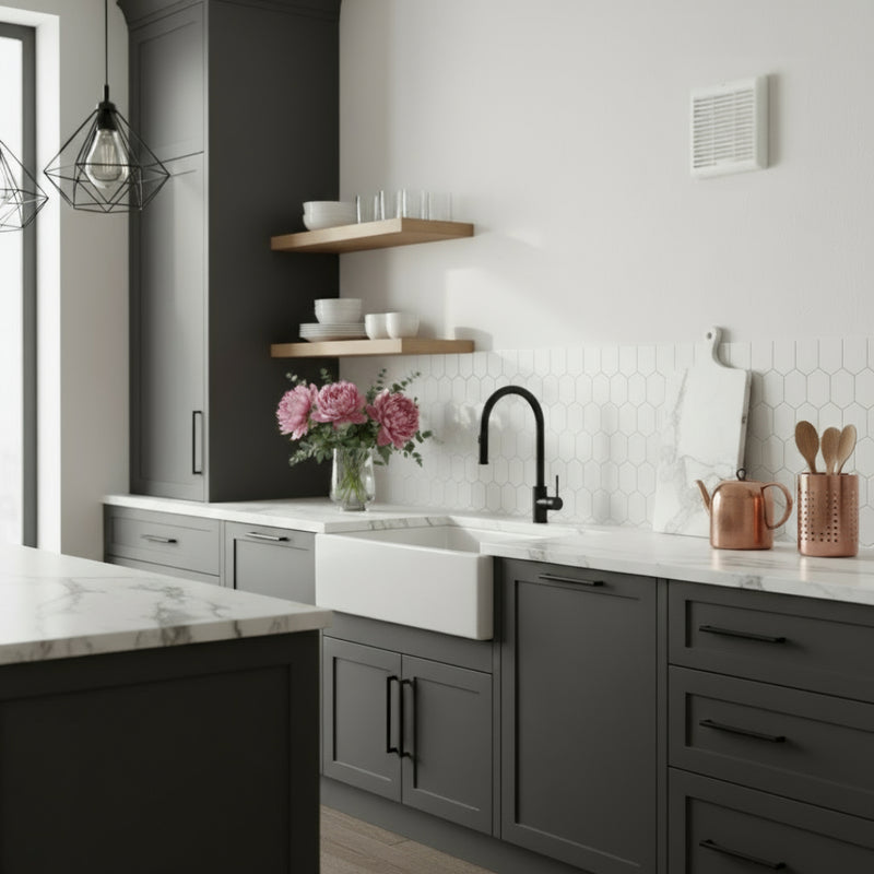 Vent-Axia VA140/150KP 150mm (6") Axial Kitchen Extractor Fan with Pullcord - 140120, Image  of 3