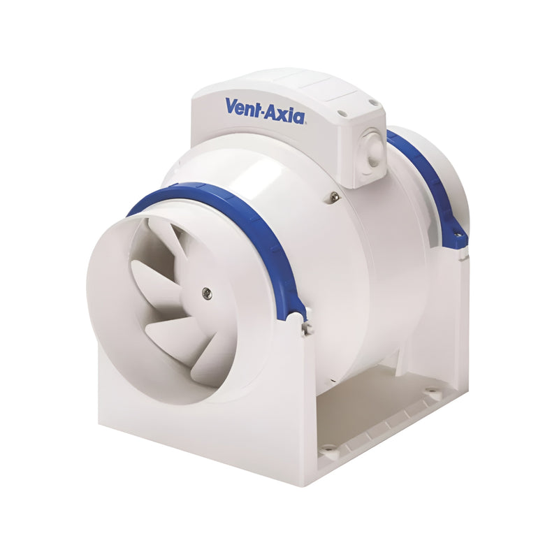 Vent-Axia ACM125T 125mm (5") In-line Timer Mixed Flow Extractor Fan - 17105020, Image  of 1