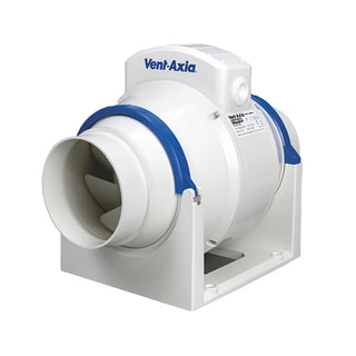 Vent-Axia ACM150T 150mm (6") In-line Timer Mixed Flow Extractor Fan - 17106020