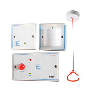 Robus Disabled Persons Toilet Alarm Kit - White - Return Unit