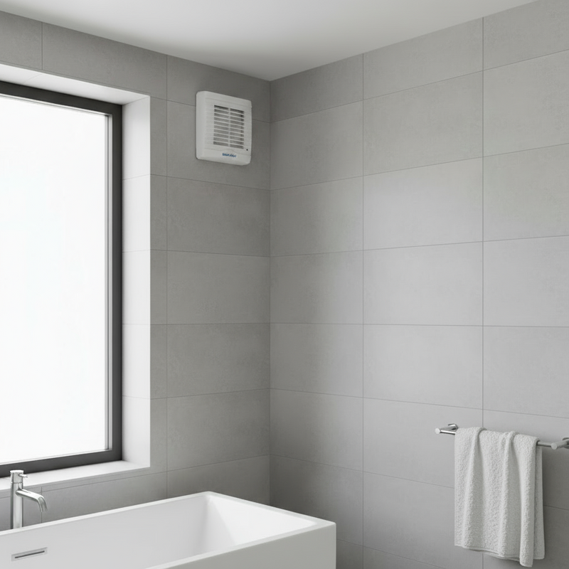 Vent-Axia VA100XT 100mm (4") Axial Bathroom & Toilet Extractor Fan with Timer - 251410, Image  of 3