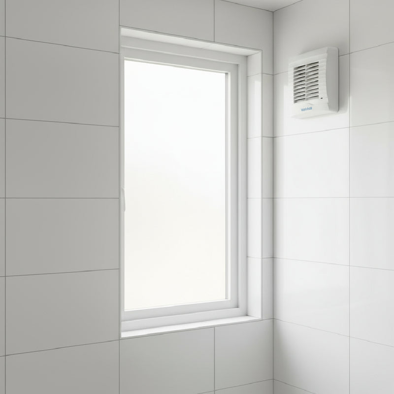 Vent-Axia VA100LHP 100mm (4") Axial Bathroom & Toilet Extractor Fan with Humidistat - 251610, Image  of 3