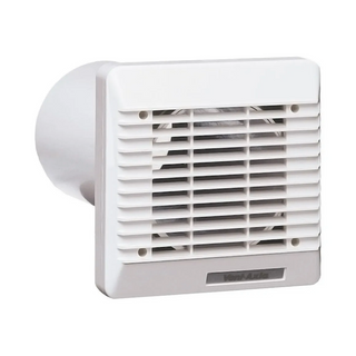 Vent-Axia 100mm 4" Wall Fitting Kit in White - 254102