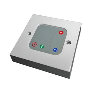 Kudox Electric Wall Control, Chrome - KTRWCC - 349256