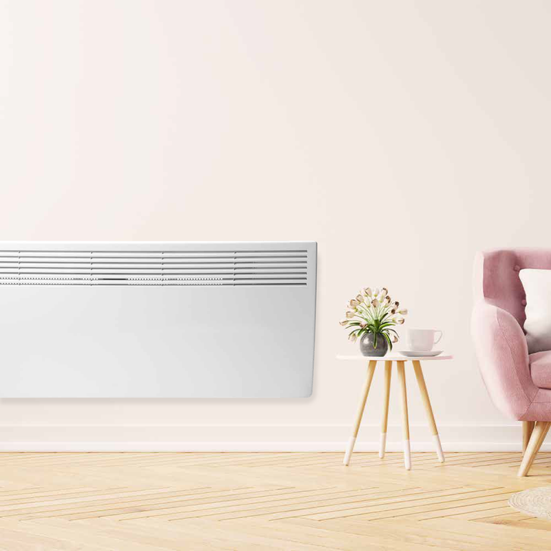 Devola-M 2400W Panel Heater with 7 Day Timer IP24 - White DVM2400W - DVNDM24, Image  of 10