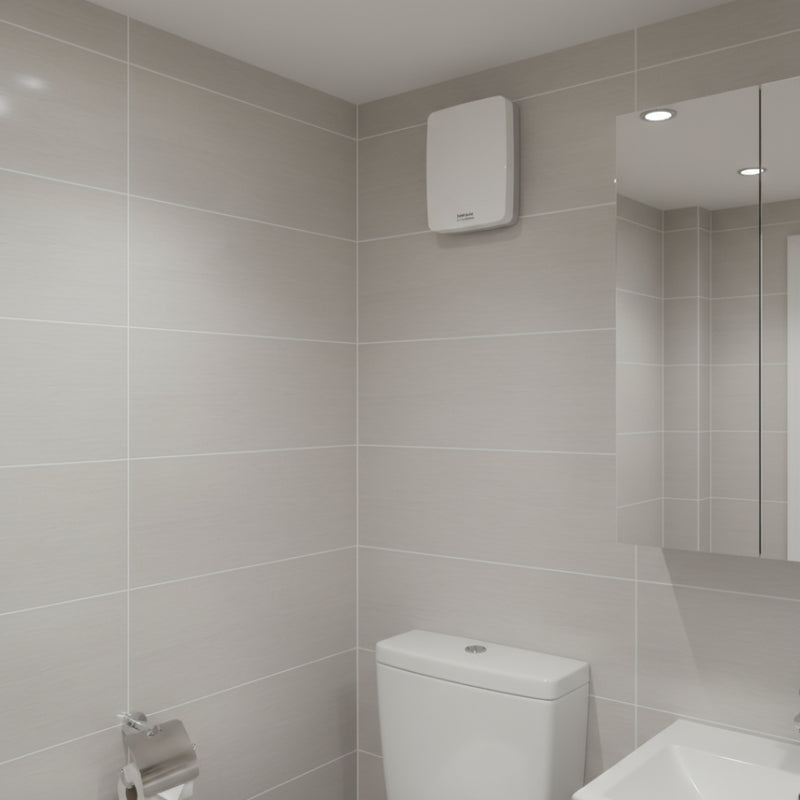 Vent-Axia Lo-Carbon Tempra 100mm (4") Heat Recovery Extractor Fan with Timer - 443310, Image  of 3