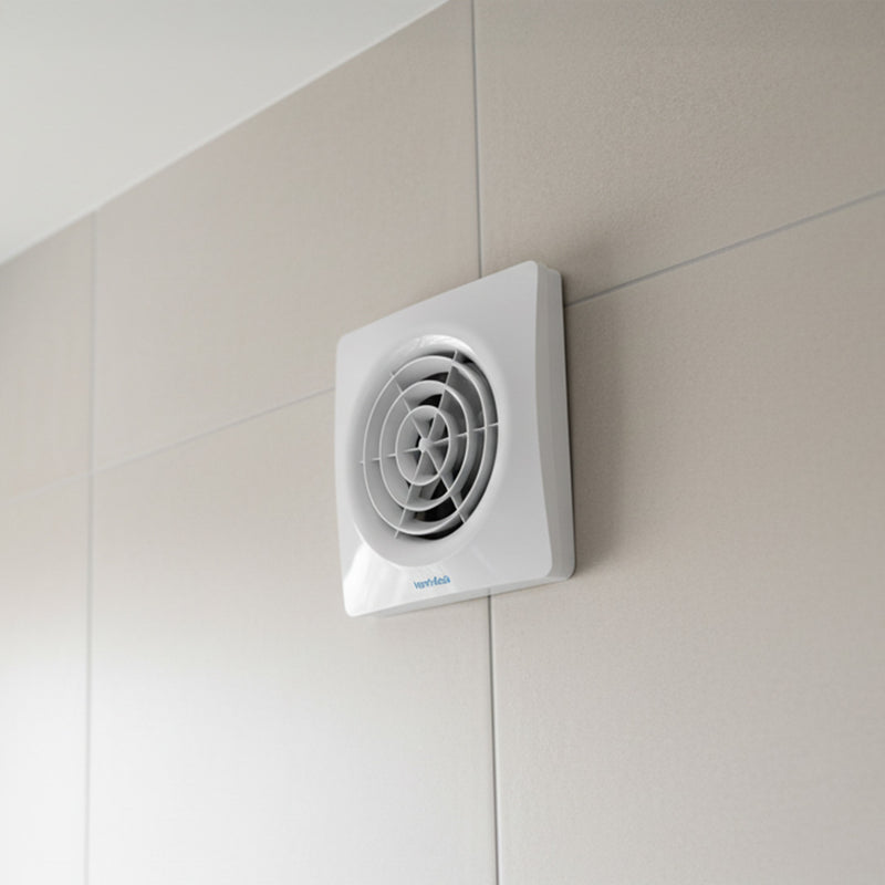 Vent-Axia Silent VASF100TF 100mm (4") Bathroom & Toilet Extractor Fan With Timer - 416473, Image  of 3