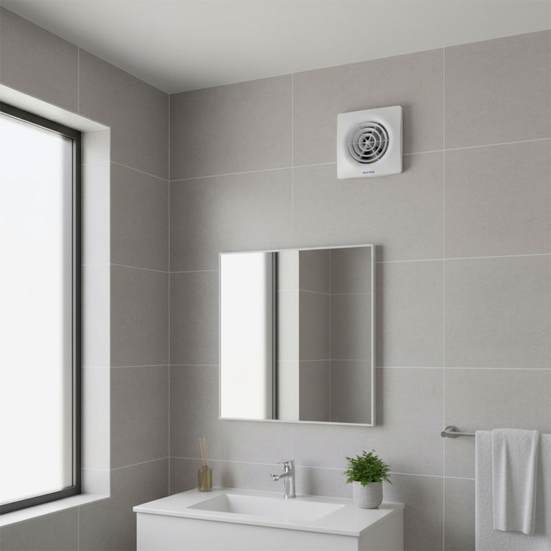 Vent-Axia Silent VASF100HTF 100mm (4") Bathroom Extractor Fan With Humidistat & Timer - 416474, Image  of 3