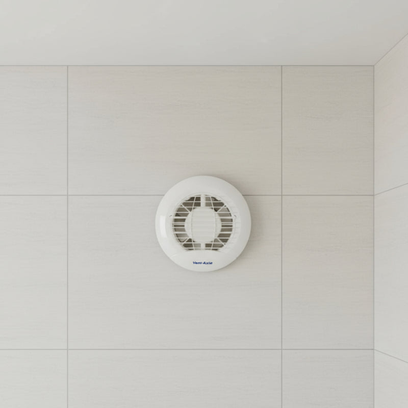 Vent-Axia Eclipse 100XT 100mm (4") Bathroom Extractor Fan with Timer - 427282, Image  of 3