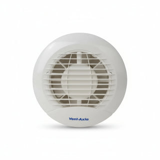 Vent-Axia ECLIPSE 100XP (4") 100mm Extractor Fan With Back-Draft Shutter & Pullcord - 427281