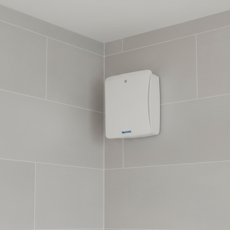 Vent-Axia Lo-Carbon Solo Plus SELV Centrifugal Extractor Fan with Humidistat & Timer - 427487, Image  of 4