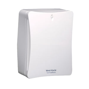 Vent-Axia 100mm (4") Lo-Carbon Solo Plus HT Centrifugal Extractor Fan with Humidistat & Timer - 427483