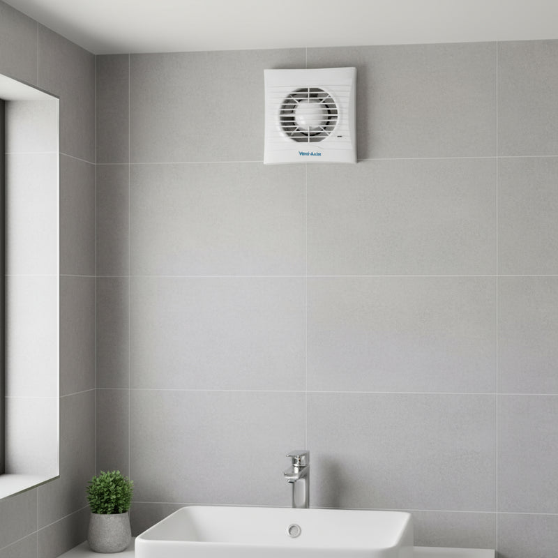 Vent-Axia Silhouette 125mm (5") Axial Bathroom & Toilet Extractor Fan, Standard - 445161, Image  of 3