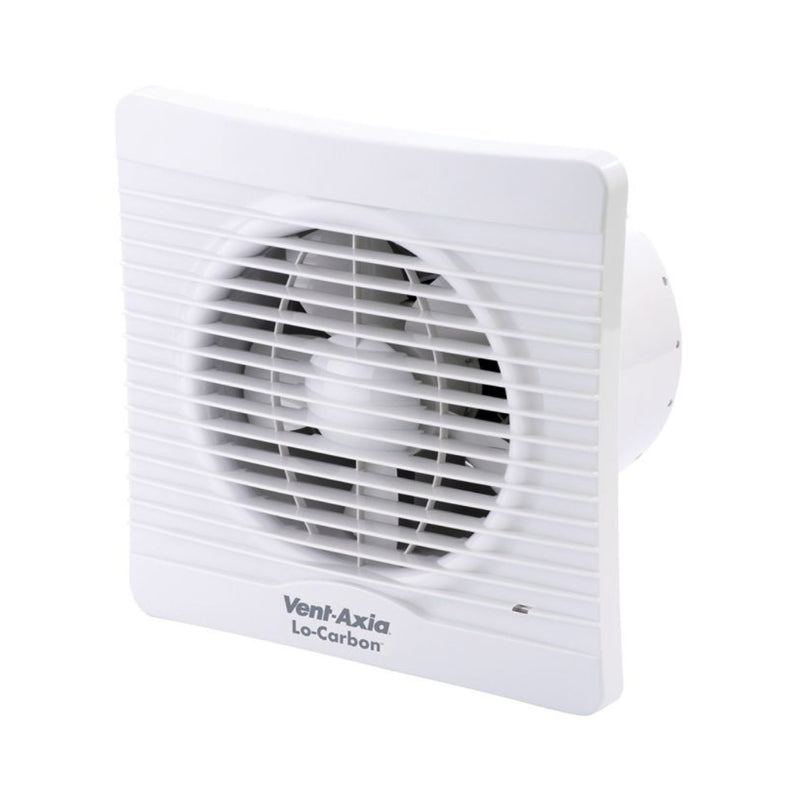 Vent-Axia Lo-Carbon Silhouette 100mm (4") Bathroom Extractor Fan with Timer - 441625, Image  of 3